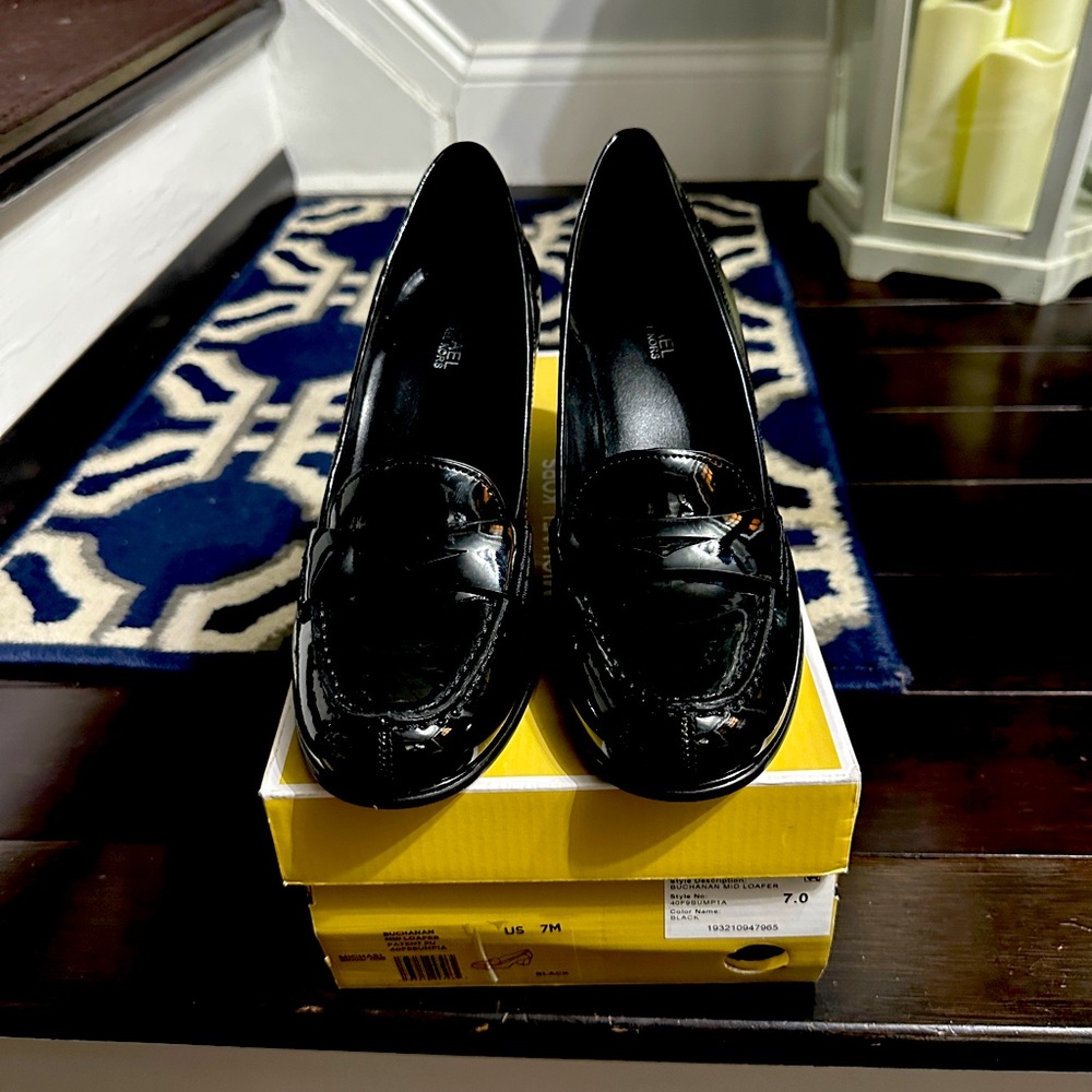Michael Kors Buchanan patent loafer
